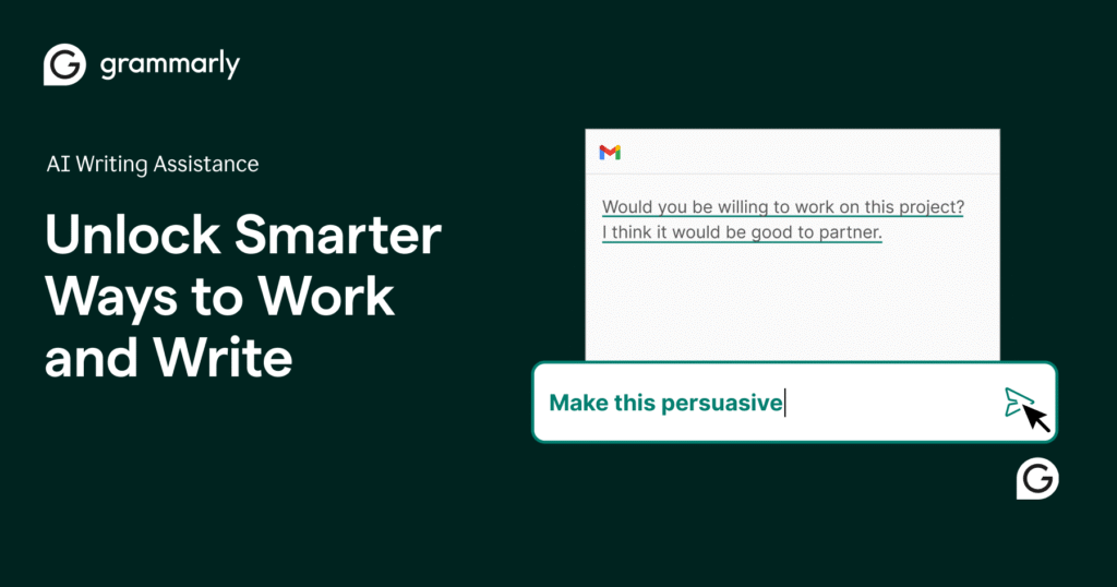 Grammarly productivity extension