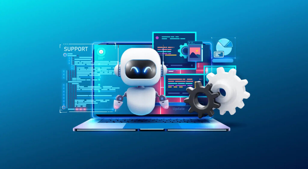 AI system automatically responding to cyber threats