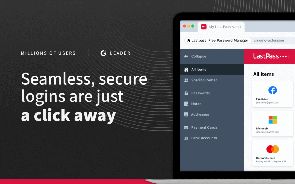 LastPass browser extension 2025